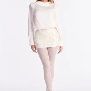 Back Cowl Satin Blouse